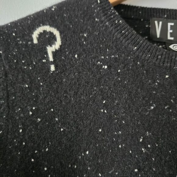 VEDA 100% Cashmere Y2K Symbols Sweater Size XS - Picture 3 of 7